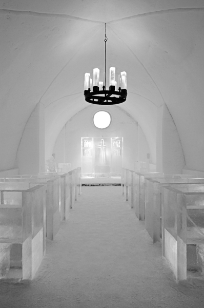 Photograph Marcus Peel Icehotel on One Eyeland